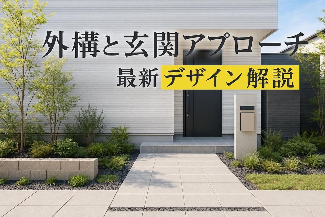 外構と玄関アプローチの最新デザイン解説とおしゃれな事例・費用・施工ポイントまとめ