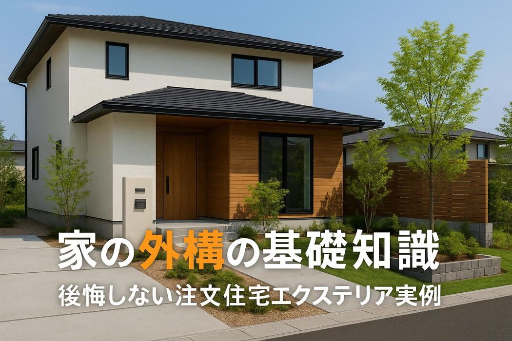 家の外構の基礎知識と費用相場を解説！後悔しない注文住宅エクステリア実例とコツ
