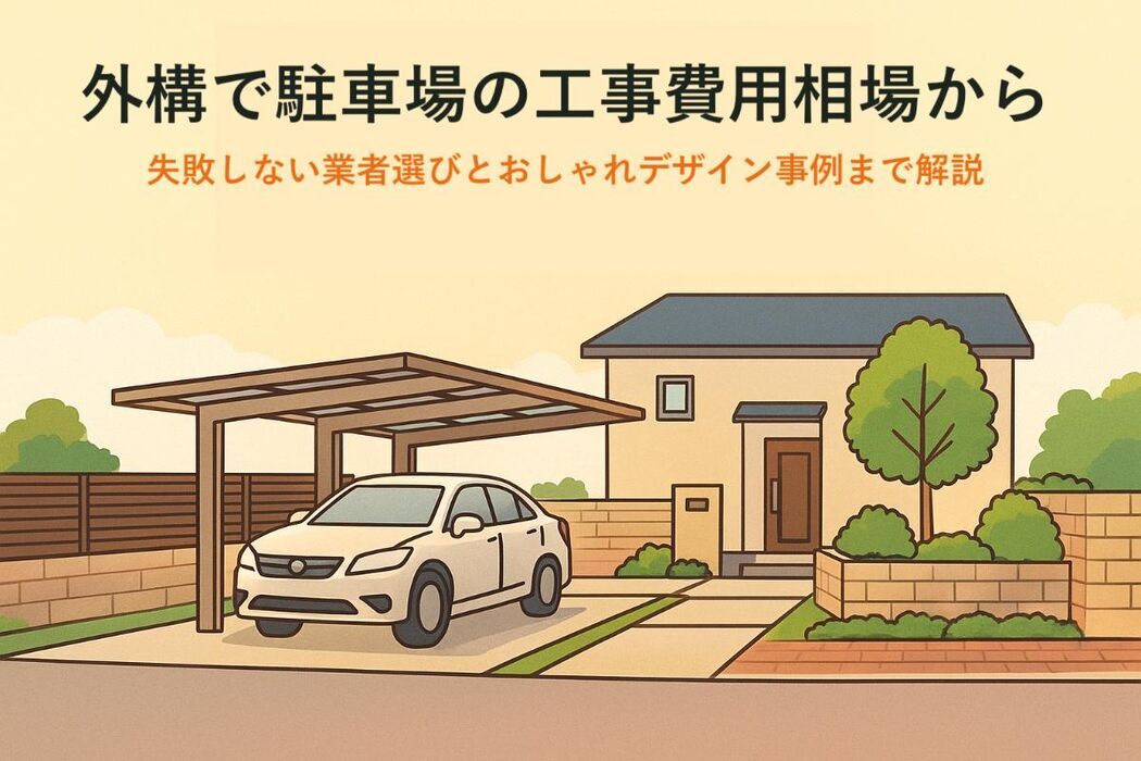 外構で駐車場の工事費用相場から失敗しない業者選びとおしゃれデザイン事例まで解説