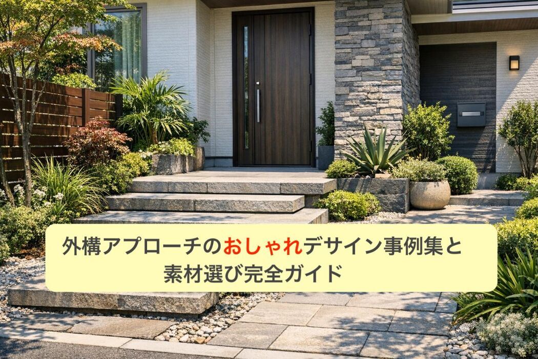 外構アプローチのおしゃれデザイン事例集と素材選び完全ガイド