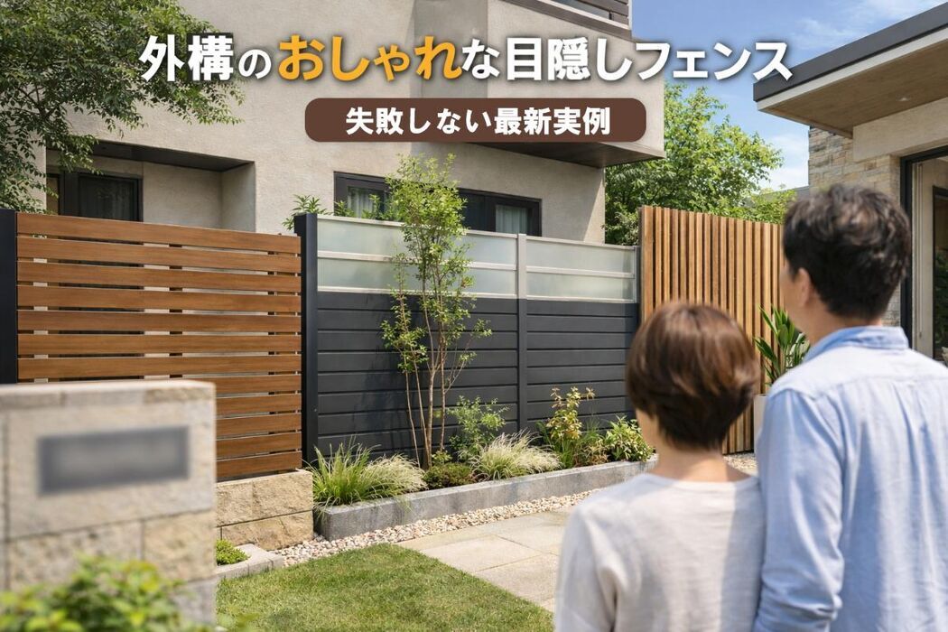 外構のおしゃれな目隠しフェンスで失敗しない最新実例と費用相場・選び方ガイド