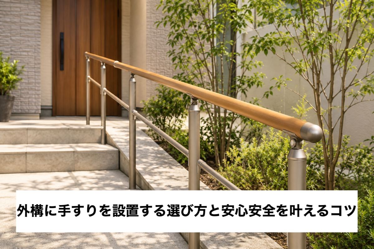 外構に手すりを設置する選び方と安心安全を叶えるコツ