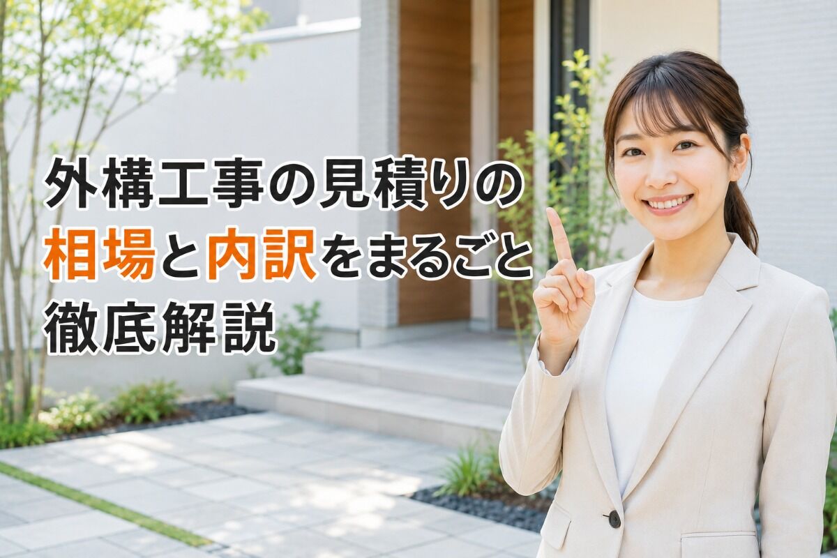 外構工事の見積りの相場と内訳をまるごと徹底解説