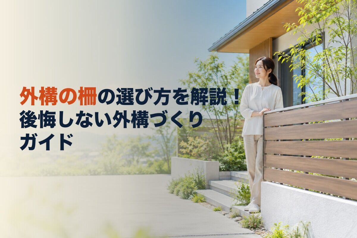 外構の柵の選び方を解説！後悔しない外構づくりガイド